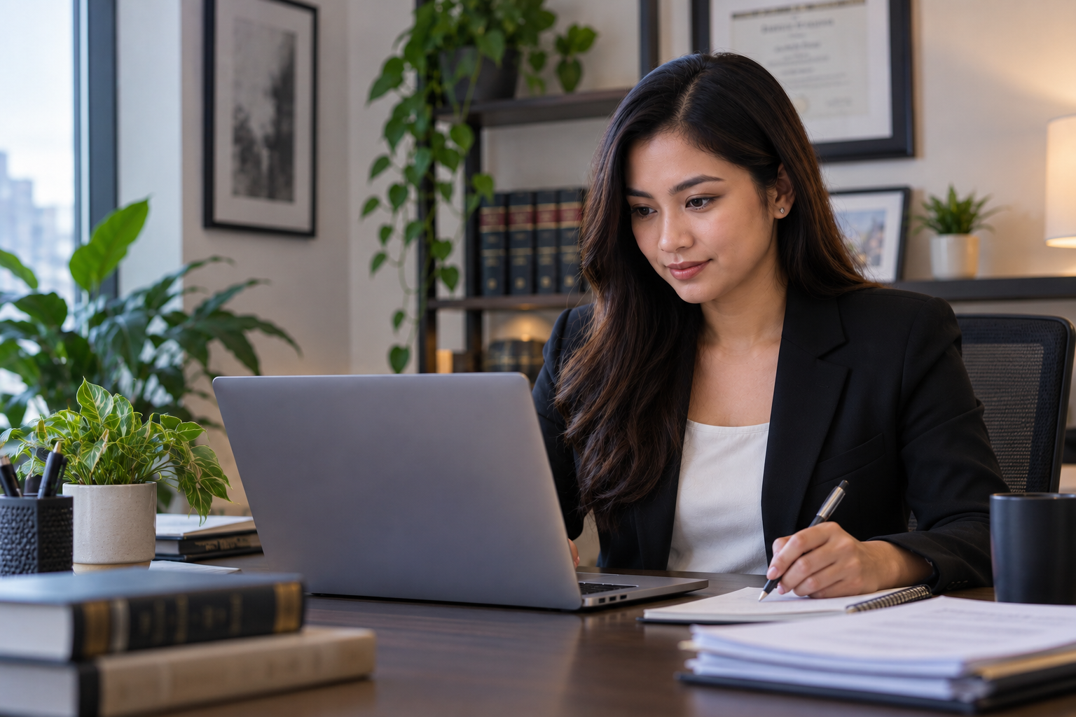 Bar-passed Philippine attorney working remotely as a dedicated paralegal for a U.S. law firm.